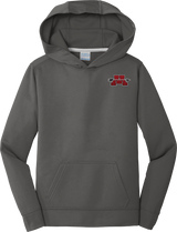 Mercer Arrows Youth Performance Fleece Pullover Hooded Sweatshirt