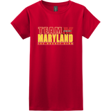 Team Maryland Softstyle Ladies' T-Shirt