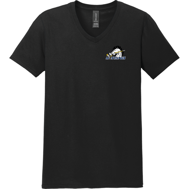 Mid-State Mustangs Softstyle V-Neck T-Shirt