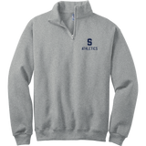 Midd South Athletics NuBlend 1/4-Zip Cadet Collar Sweatshirt