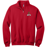 Seacoast Spartans NuBlend 1/4-Zip Cadet Collar Sweatshirt