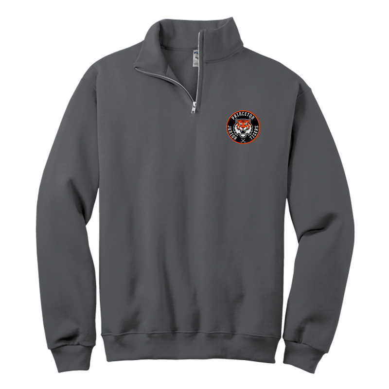 Princeton Jr. Tigers NuBlend 1/4-Zip Cadet Collar Sweatshirt