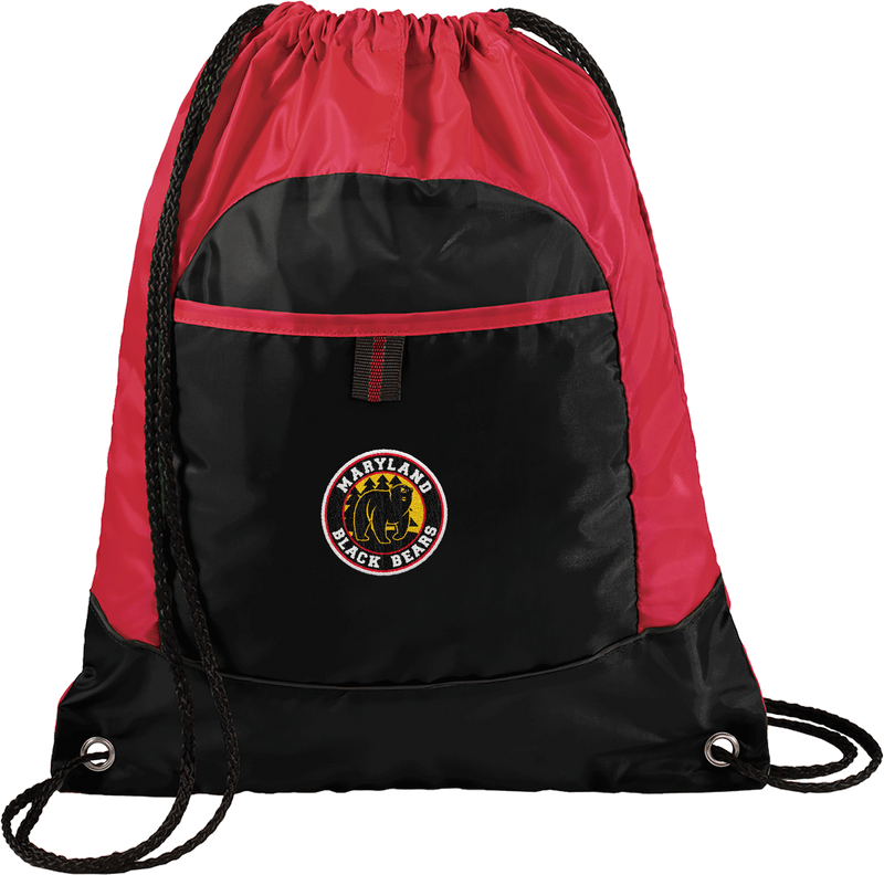 Maryland Black Bears Pocket Cinch Pack