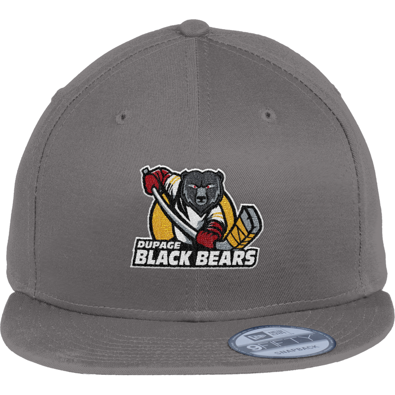 Dupage Black Bears New Era Flat Bill Snapback Cap