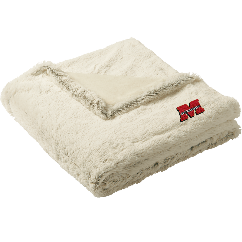 Team Maryland Faux Fur Blanket (