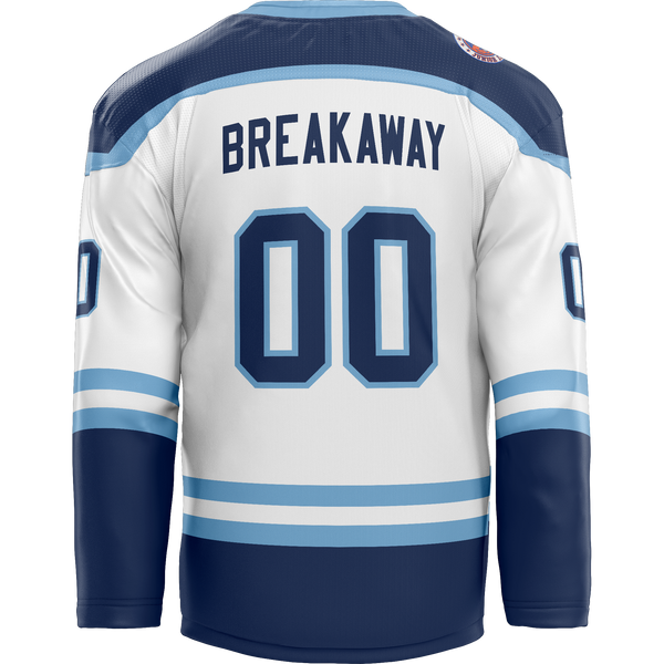 Blue Knights Goalie Hybrid Jersey - White