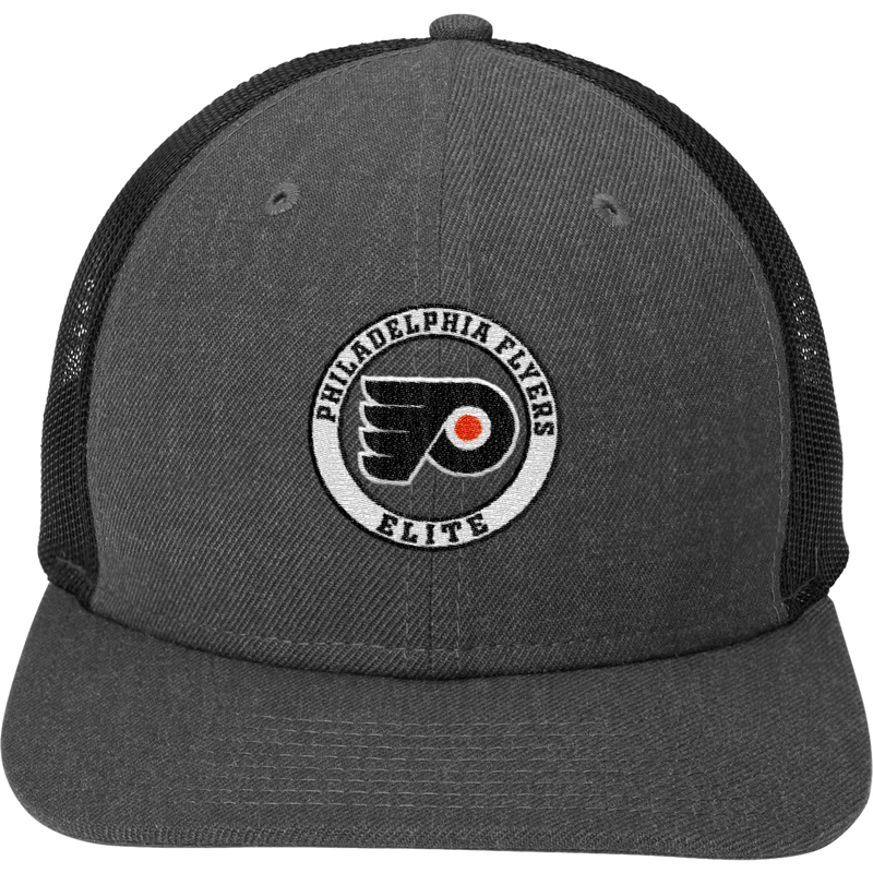 Philadelphia Flyers Elite New Era Snapback Low Profile Trucker Cap