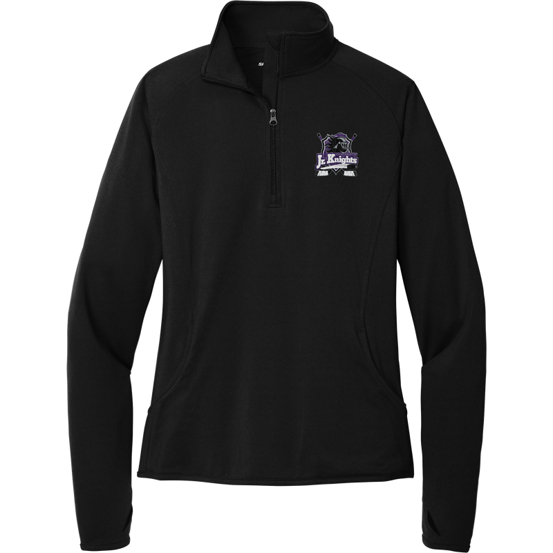 Old Bridge Jr. Knights Ladies Sport-Wick Stretch 1/4-Zip Pullover