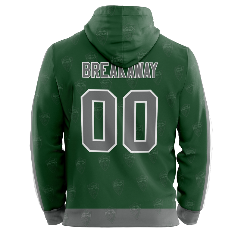 Lansing Spartans Youth Sublimated Hoodie