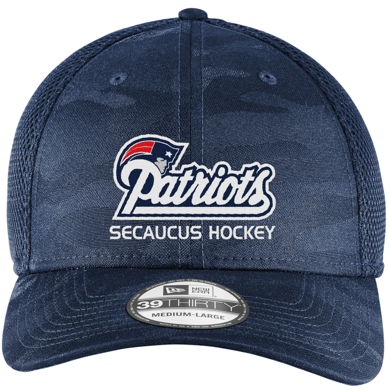 Secaucus Patriots New Era Tonal Camo Stretch Tech Mesh Cap