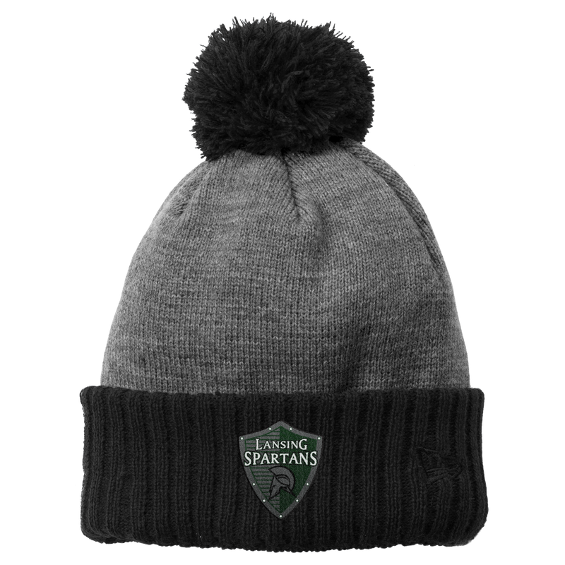 Lansing Spartans New Era Colorblock Cuffed Beanie