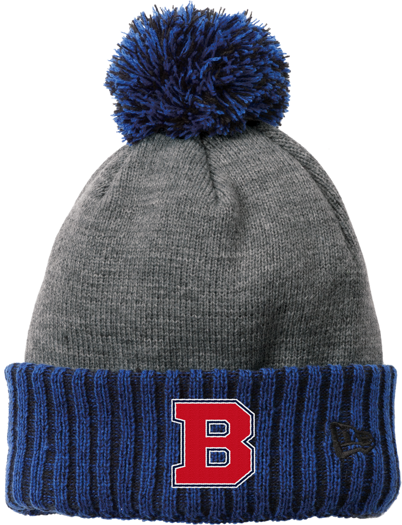 CT Bobcats New Era Colorblock Cuffed Beanie