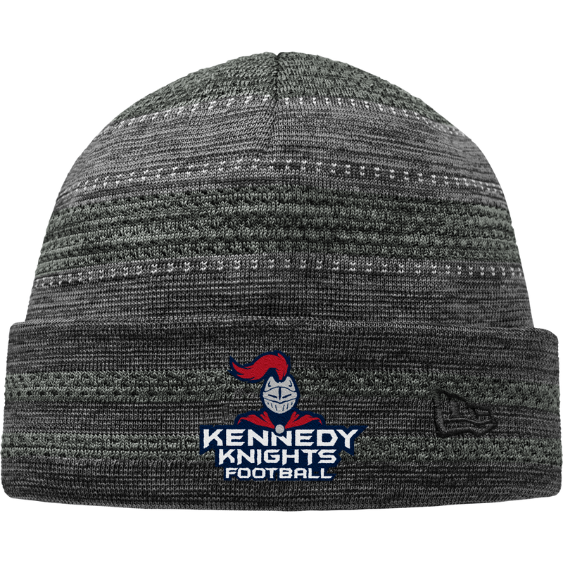 JFK Knights Football Alumni New Era On-Field Knit Beanie