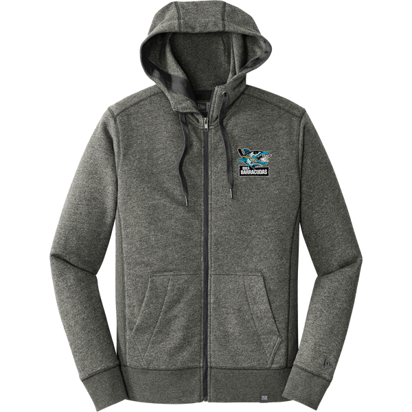 Boca Barracudas New Era French Terry Full-Zip Hoodie