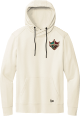 Delaware Ducks New Era Tri-Blend Fleece Pullover Hoodie