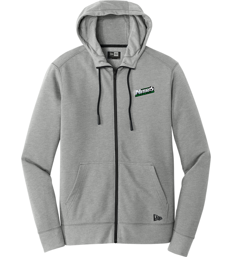 Nitro Soccer New Era Tri-Blend Fleece Full-Zip Hoodie