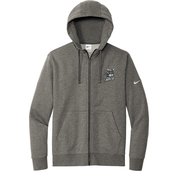 Hard Edge Hockey Nike Club Fleece Sleeve Swoosh Full-Zip Hoodie