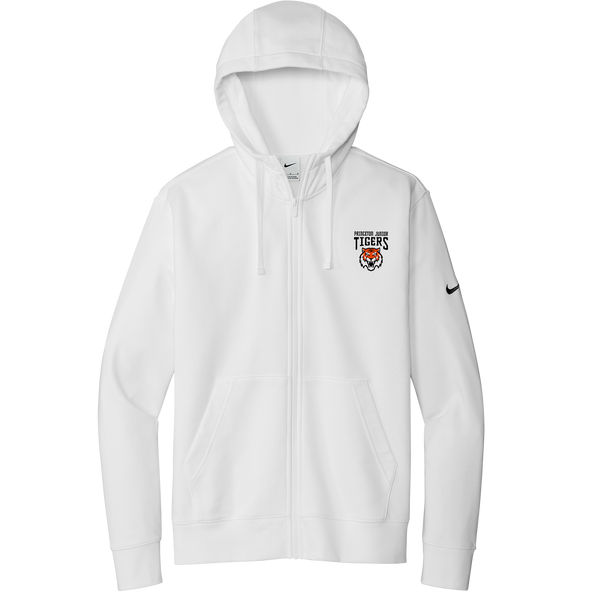 Princeton Jr. Tigers Nike Club Fleece Sleeve Swoosh Full-Zip Hoodie