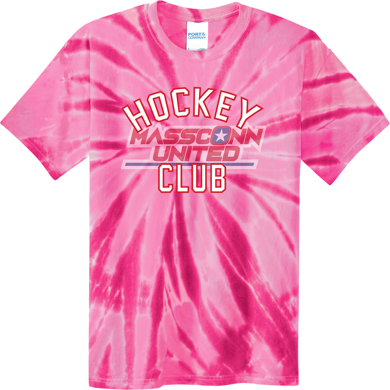 Mass Conn United Youth Tie-Dye Tee