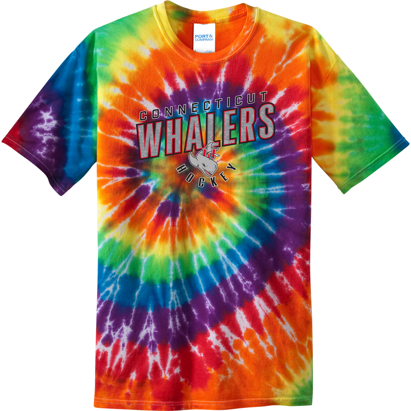 CT Whalers Tier 2 Youth Tie-Dye Tee