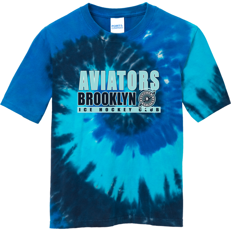 Brooklyn Aviators Youth Tie-Dye Tee