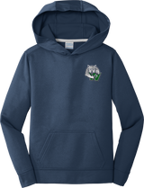Woodbridge Wolfpack Youth Performance Fleece Pullover Hooded Sweatshirt