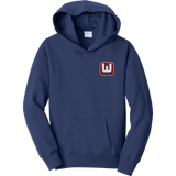 CT Whalers Tier 1 Youth Fan Favorite Fleece Pullover Hooded Sweatshirt