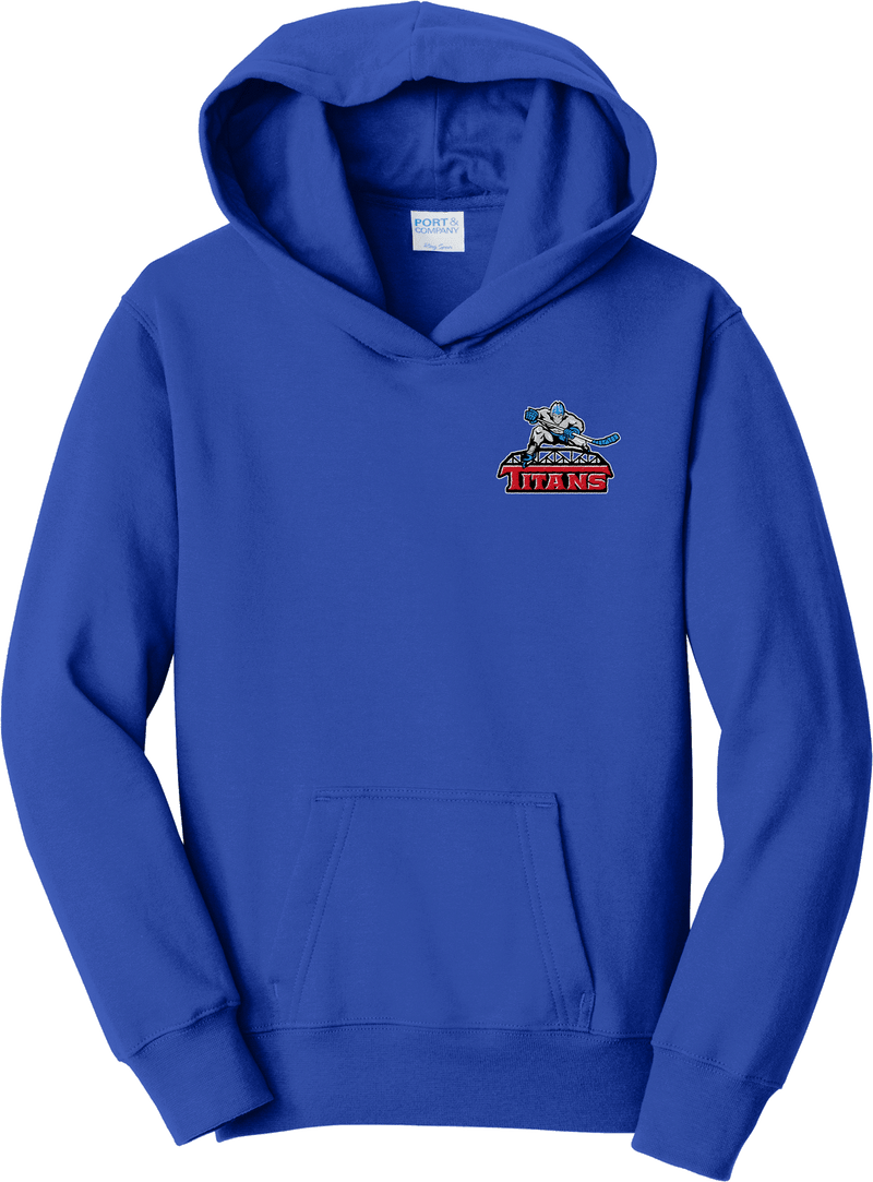 NJ Titans Youth Fan Favorite Fleece Pullover Hooded Sweatshirt