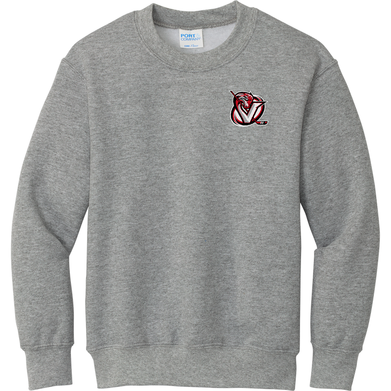 Venom Hockey Club Youth Core Fleece Crewneck Sweatshirt