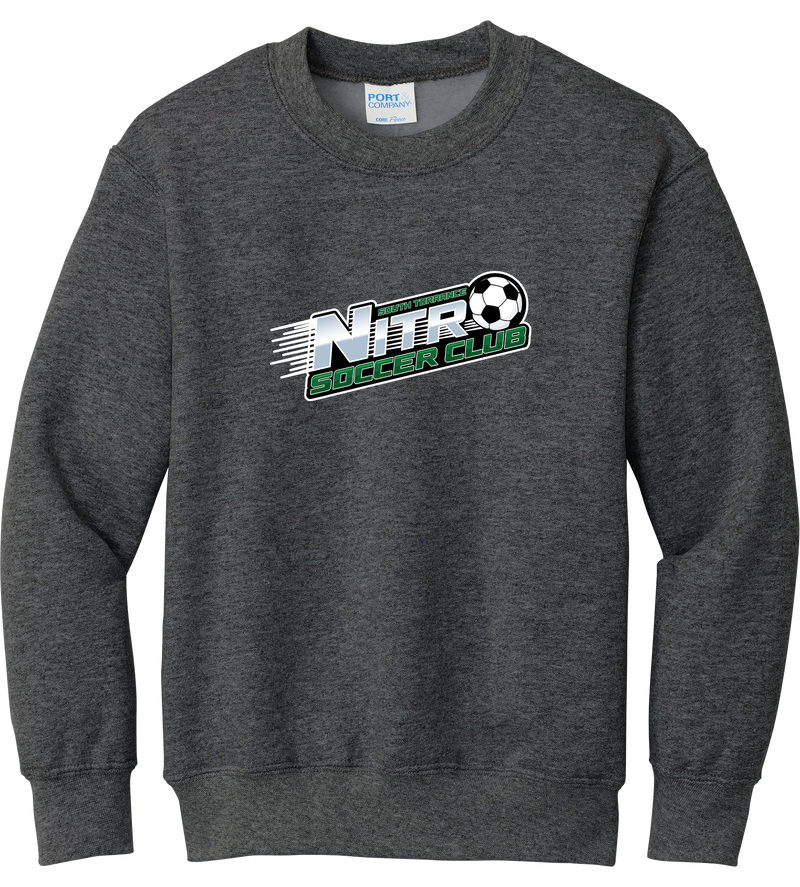 Nitro Soccer Youth Core Fleece Crewneck Sweatshirt