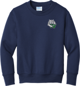 Woodbridge Wolfpack Youth Core Fleece Crewneck Sweatshirt