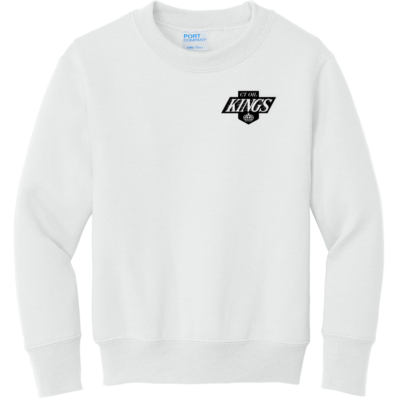 CT Oil Kings Youth Core Fleece Crewneck Sweatshirt