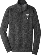 NGHL PosiCharge Electric Heather Fleece 1/4-Zip Pullover