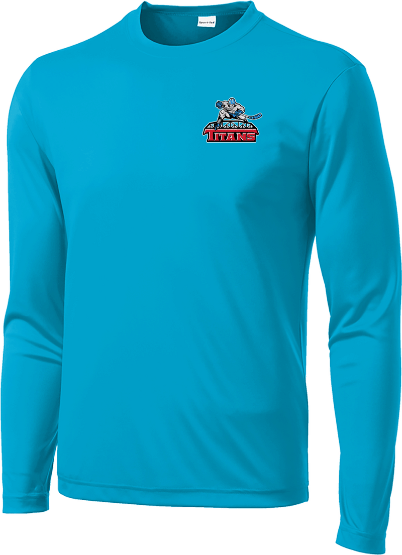 NJ Titans Long Sleeve PosiCharge Competitor Tee