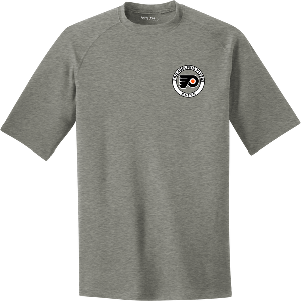 Philadelphia Flyers Elite PosiCharge Tri-Blend Wicking Raglan Tee