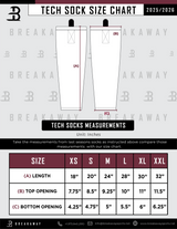 Royals Girls Sublimated Tech Socks