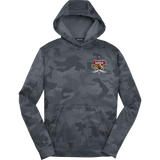 SOMD Lady Sabres Youth Sport-Wick CamoHex Fleece Hooded Pullover