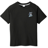 Hard Edge Hockey Youth PosiCharge  Tri-Blend Wicking Raglan Tee