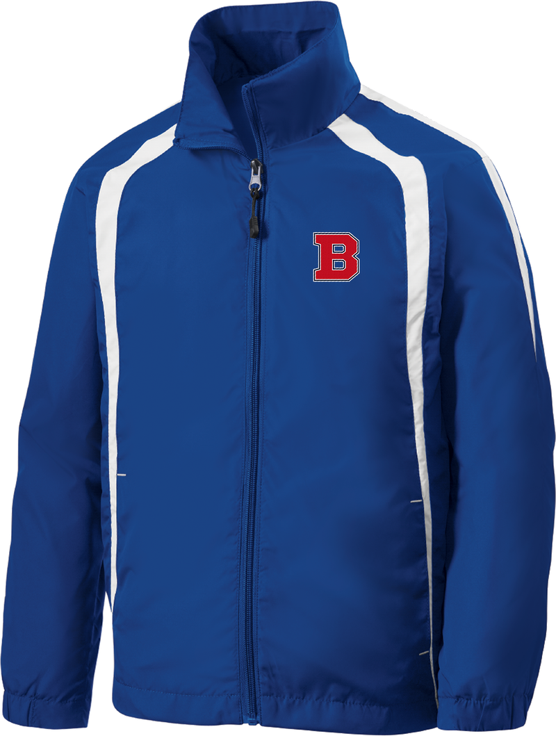 CT Bobcats Youth Colorblock Raglan Jacket