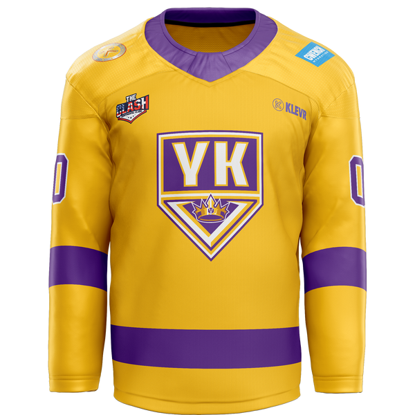 Young Kings Goalie Hybrid Jersey - Gold